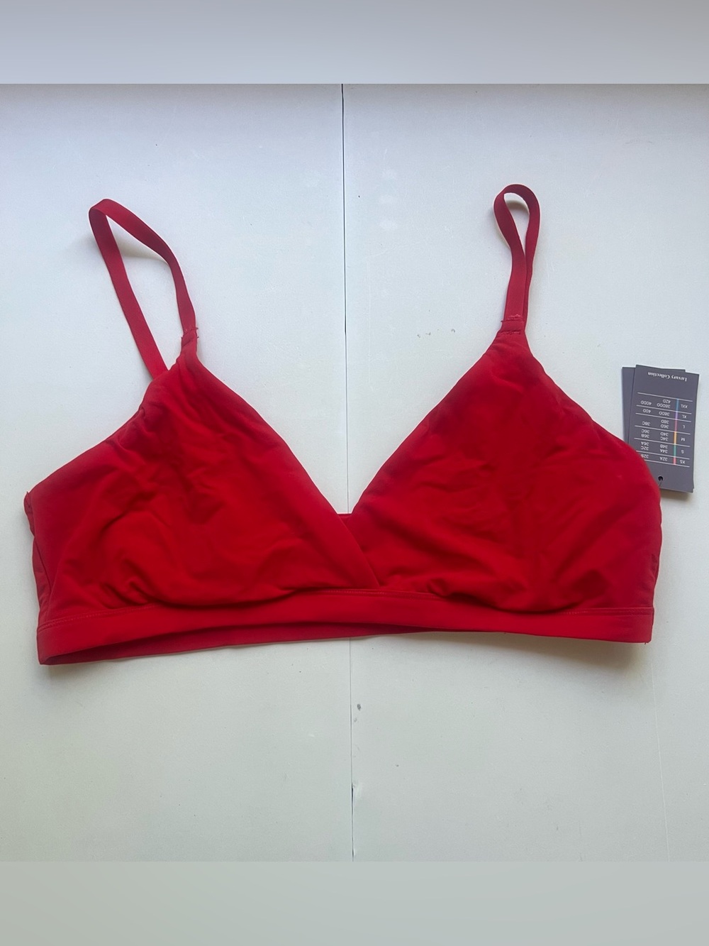 Auden Red Triangle Bralette